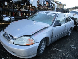 1998 HONDA CIVIC HX 2DR SILVER SILVER 1.6L VTEC MT A17509